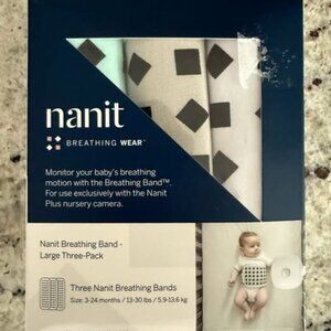 Nanit Breathing Band, 3 Pack, Large